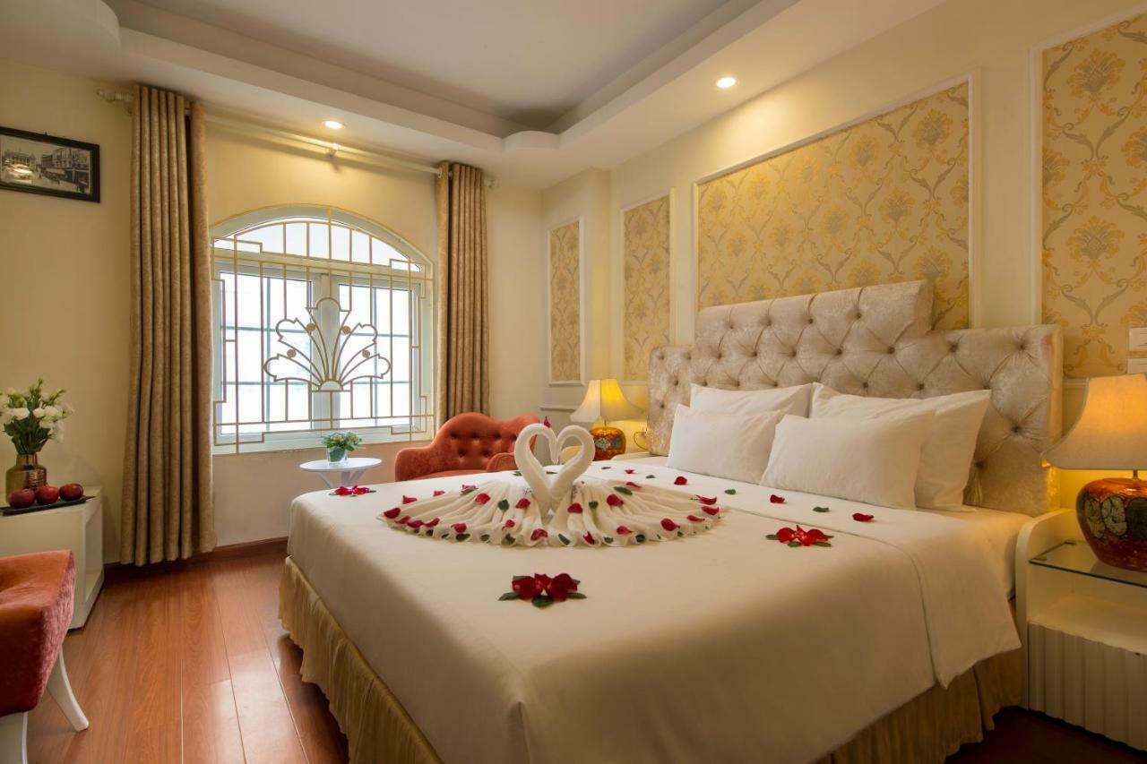 อความารีน โฮเต็ล แอนด์ แทรเวล Bed & Breakfast ฮานอย ภายนอก รูปภาพ