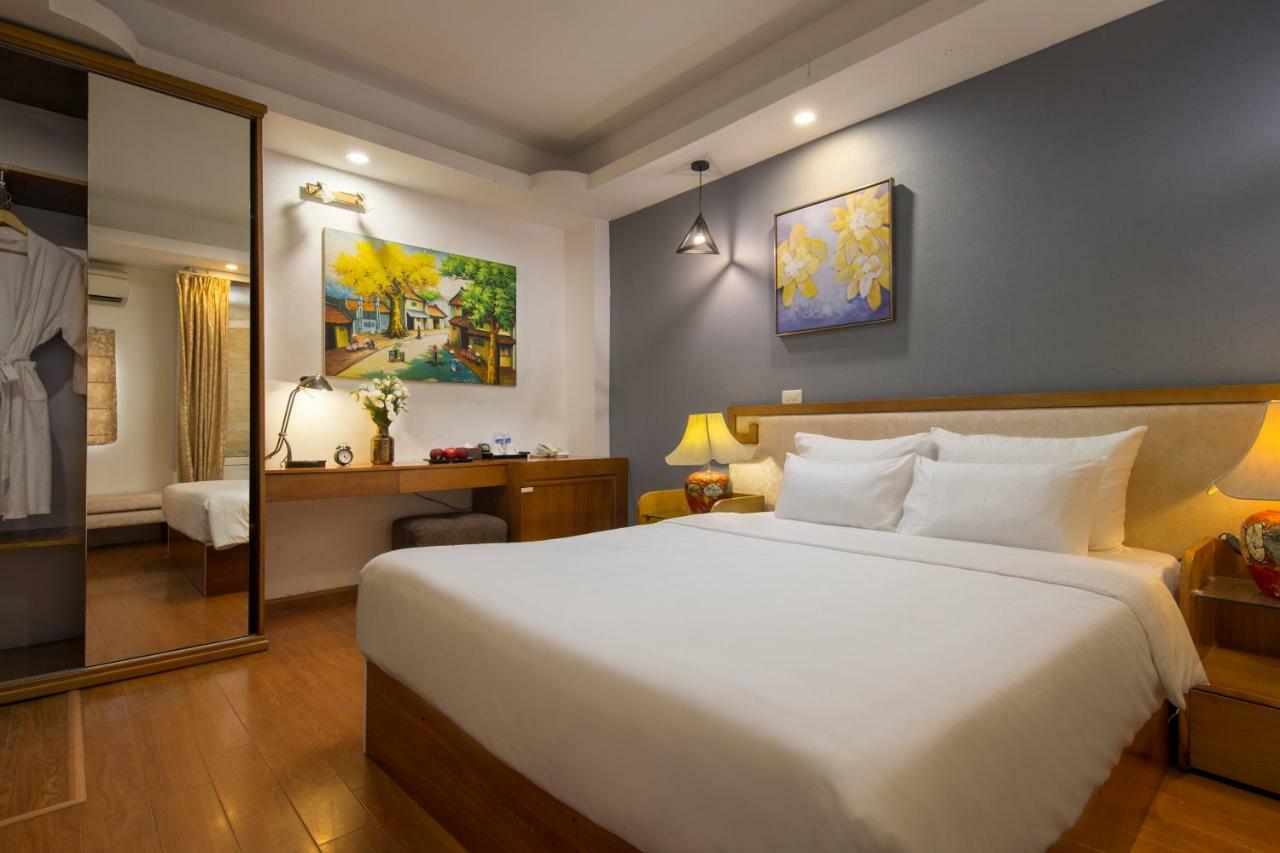 อความารีน โฮเต็ล แอนด์ แทรเวล Bed & Breakfast ฮานอย ภายนอก รูปภาพ